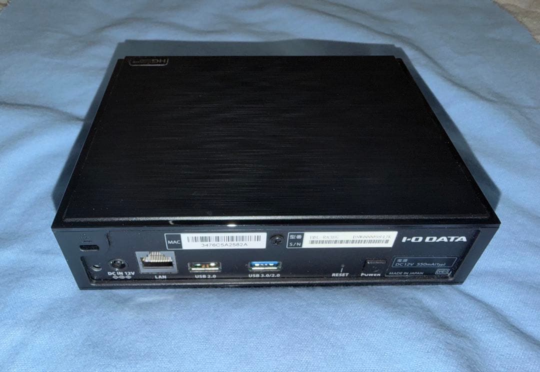 IODATA Soundgenic HDL-RA3HG ハードディスク搭載NAS