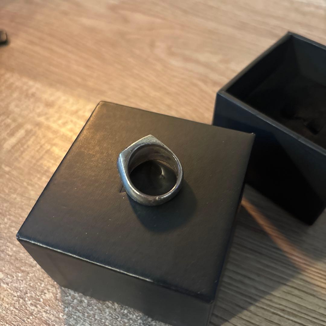 Tom wood シルバー スクエアリング 48号