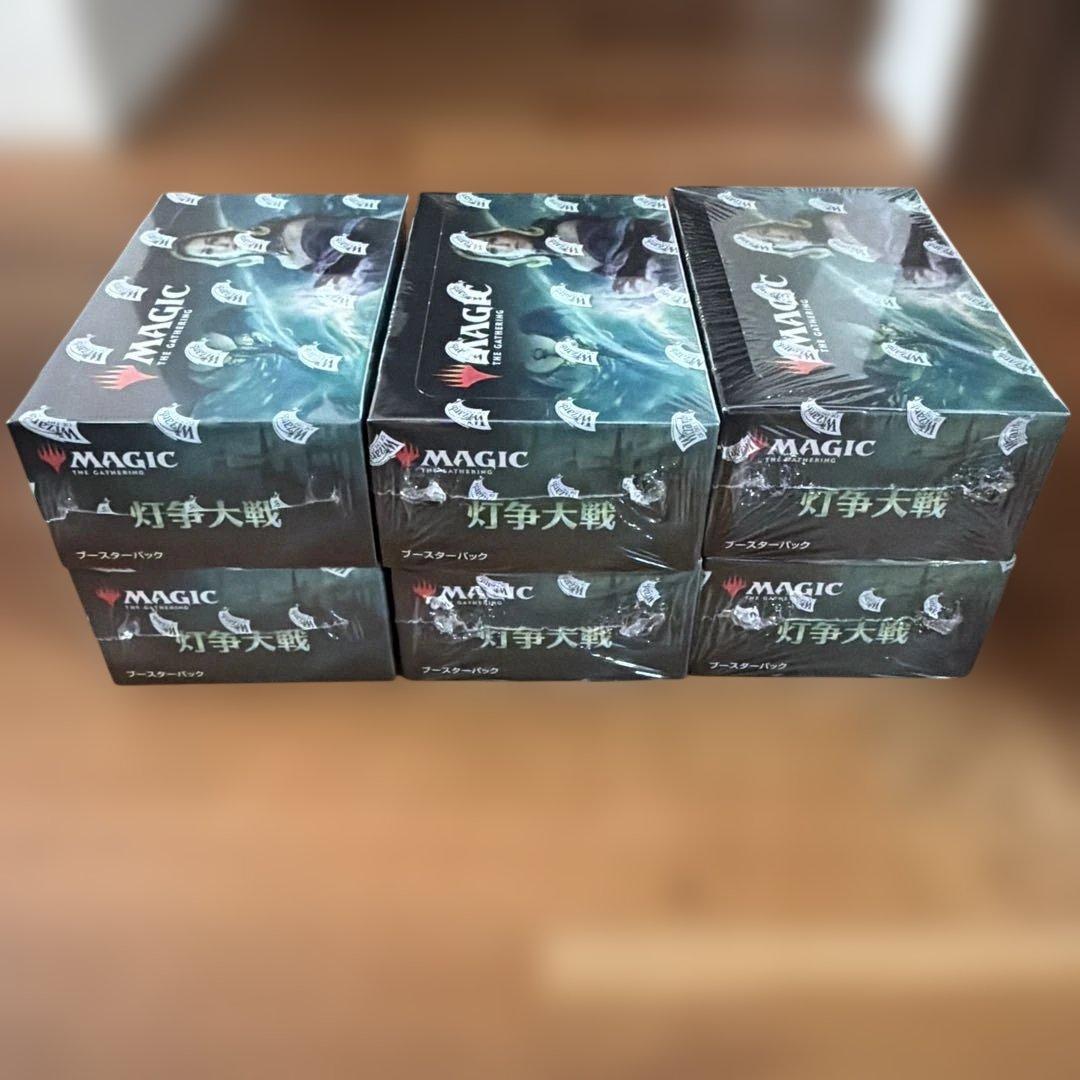 MTG 灯争大戦　日本語版　新品未開封　6box