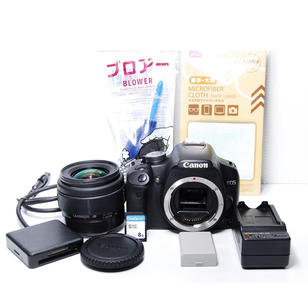 ⭐️入門機におすすめ⭐️Canon Kiss X3 一眼レフカメラ おまけ豊富！