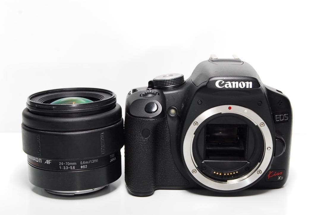 ⭐️入門機におすすめ⭐️Canon Kiss X3 一眼レフカメラ おまけ豊富！