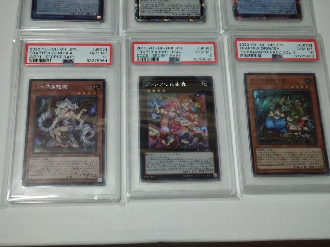 【蟲惑魔psa10 6枚セット】　アロメルスの蟲惑魔他