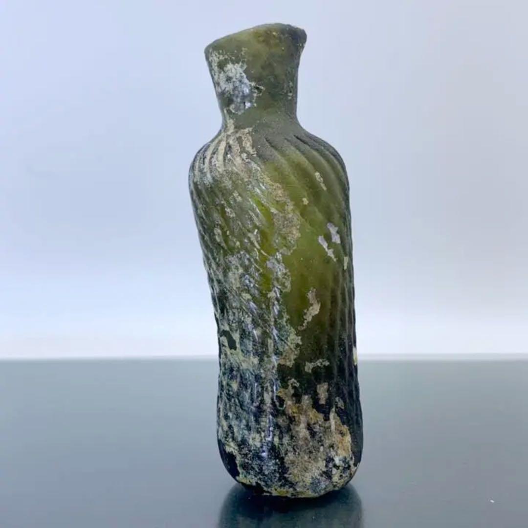 【古代 ガラス】ローマングラス ボトル コレクション 状態良好