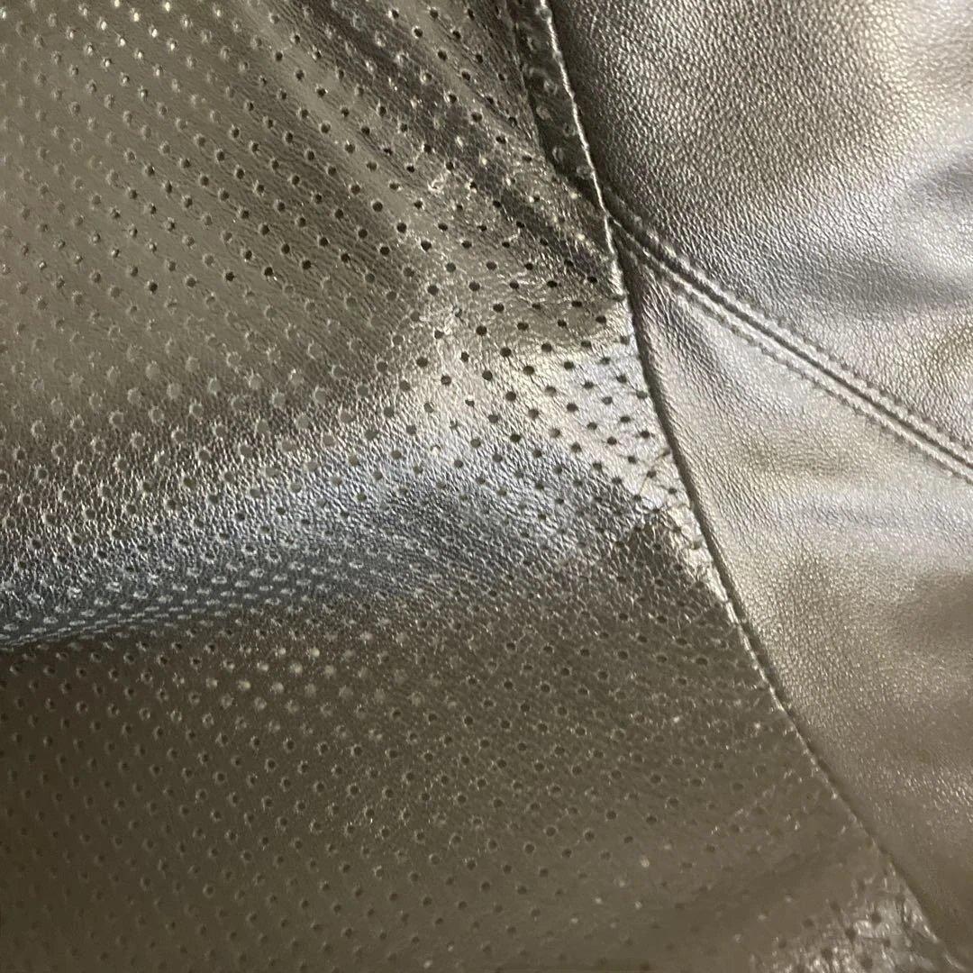 GAULTIER HOMM E 黒 羊革レザージャケット