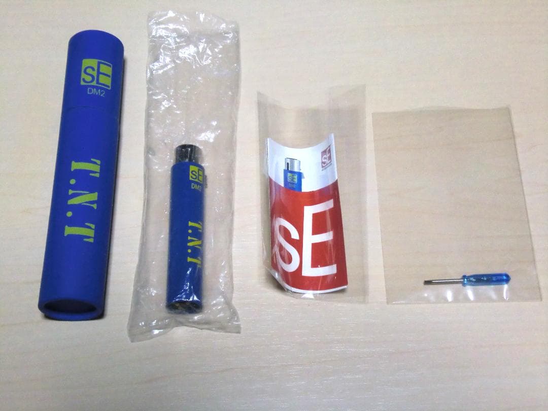 sE Electronics DM2 T.N.T インラインマイクプリアンプ