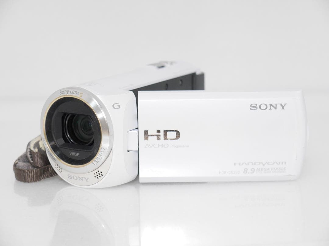 SONY ハンディカム HDR-CX390 ホワイト