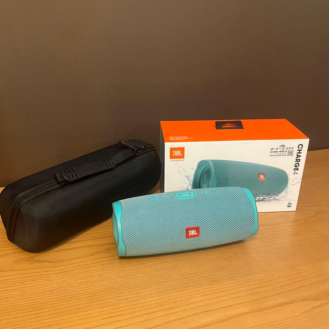 JBL CHARGE 4 アクア キャリングケース付き