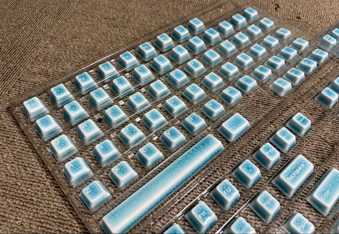 Cerakey Crazed/White V2 フルセット