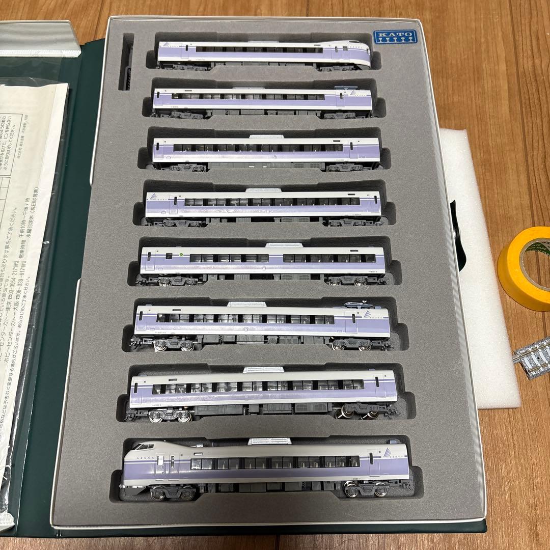 【訳あり】KATO 10-358 E351 スーパーあずさ基本セット　室内灯付