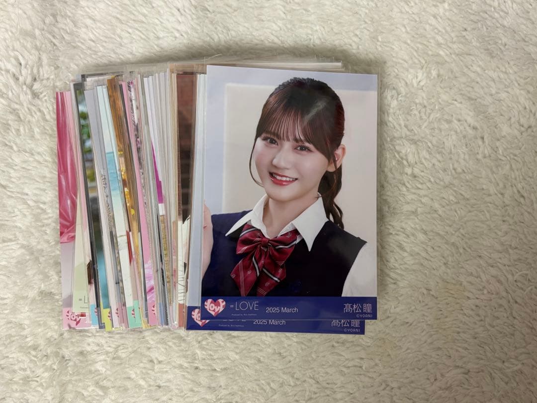＝LOVE イコラブ 髙松瞳 生写真 まとめ売り 24コンプ＋バラ24枚