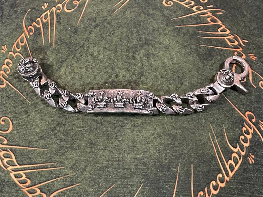  ORDER クラウンブレスレット 約19.5cm ロイヤルオーダー