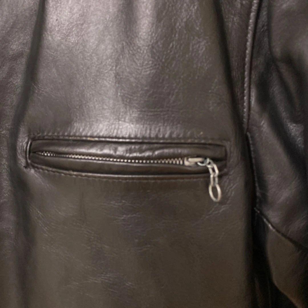 訳ありschott ショット641シングルライダース ボアライナー付 38