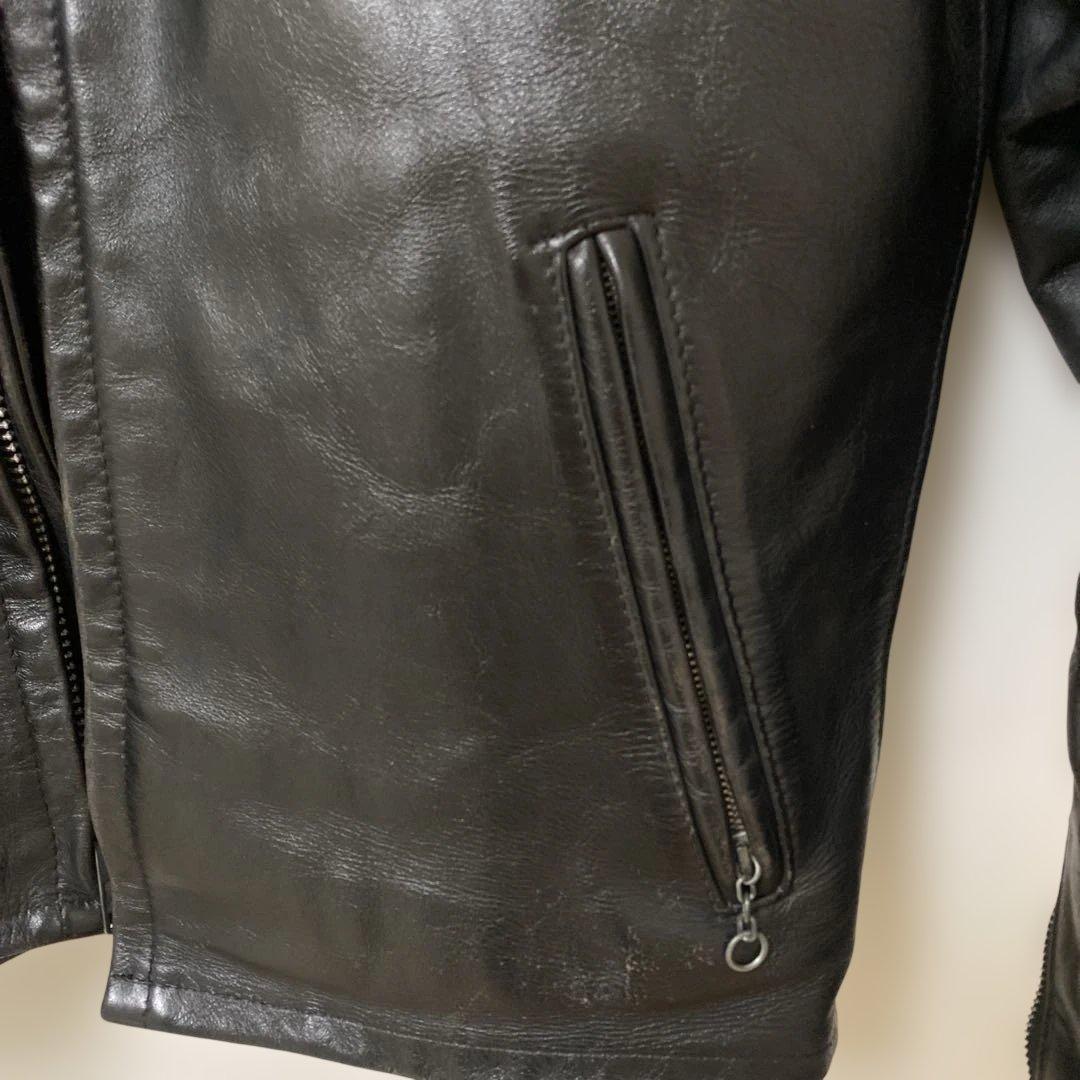 訳ありschott ショット641シングルライダース ボアライナー付 38