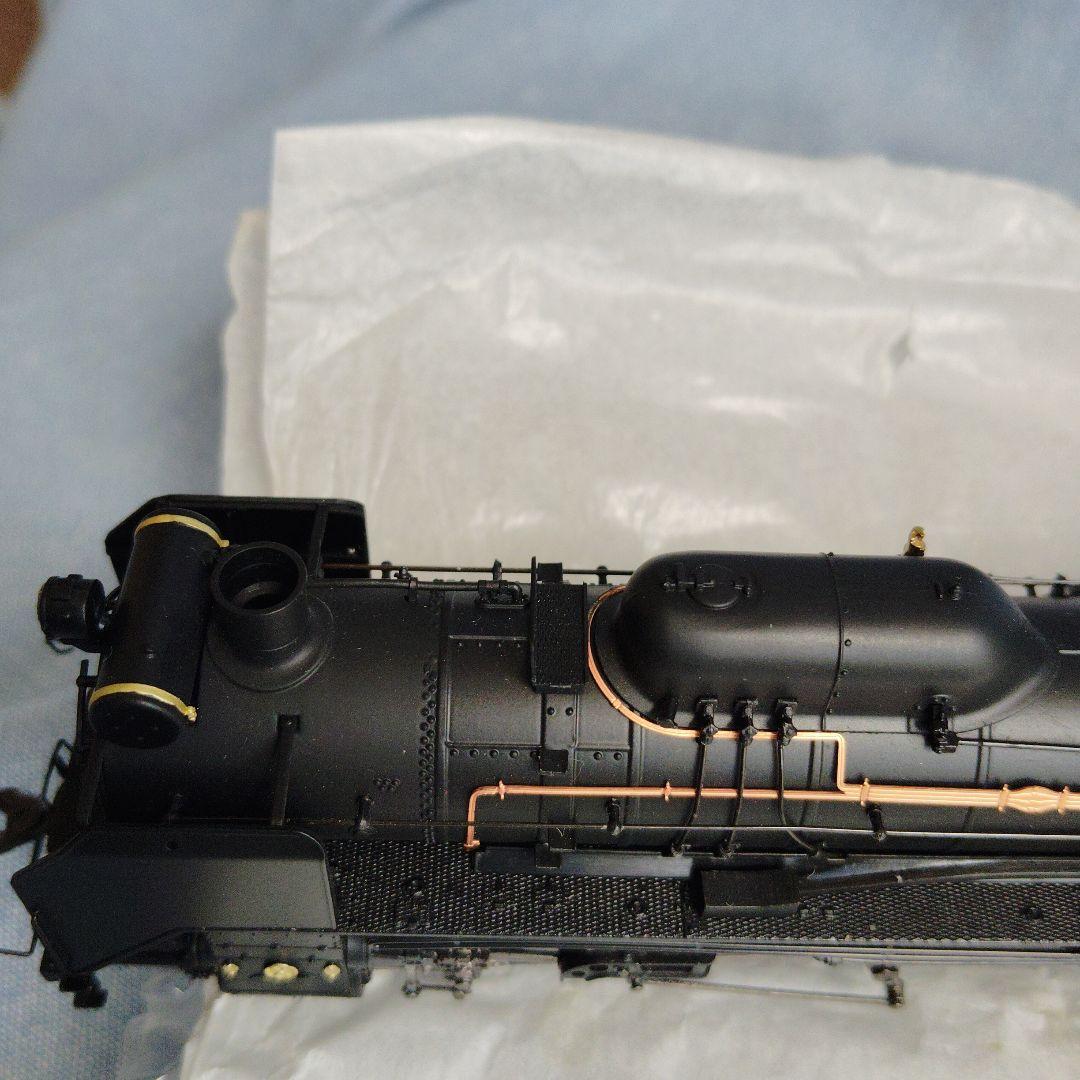 上*と様 蒸気機関車モデル 黒色 ディテール豊富