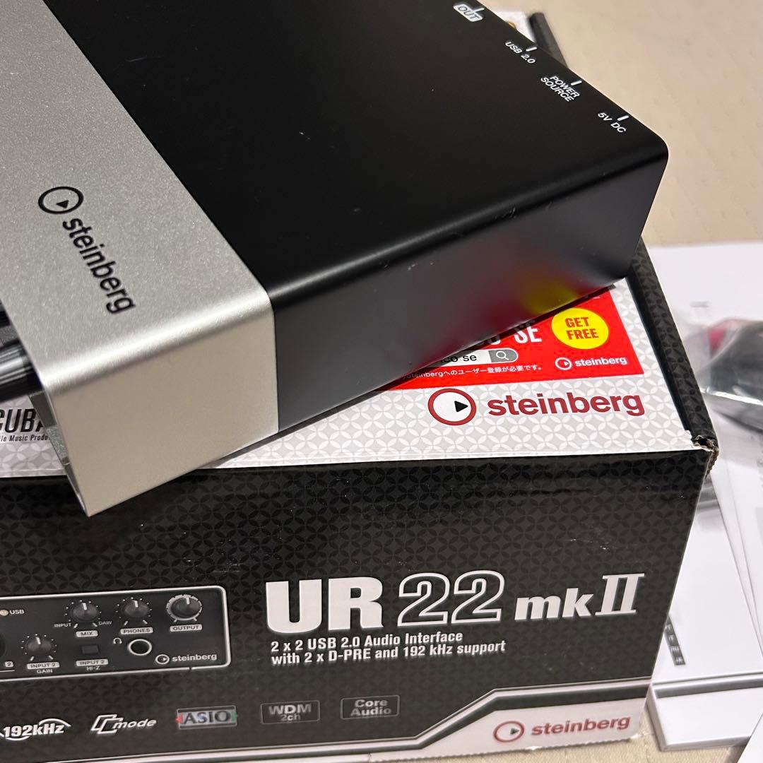 美品 Steinberg ur22mkⅡ オーディオインターフェース