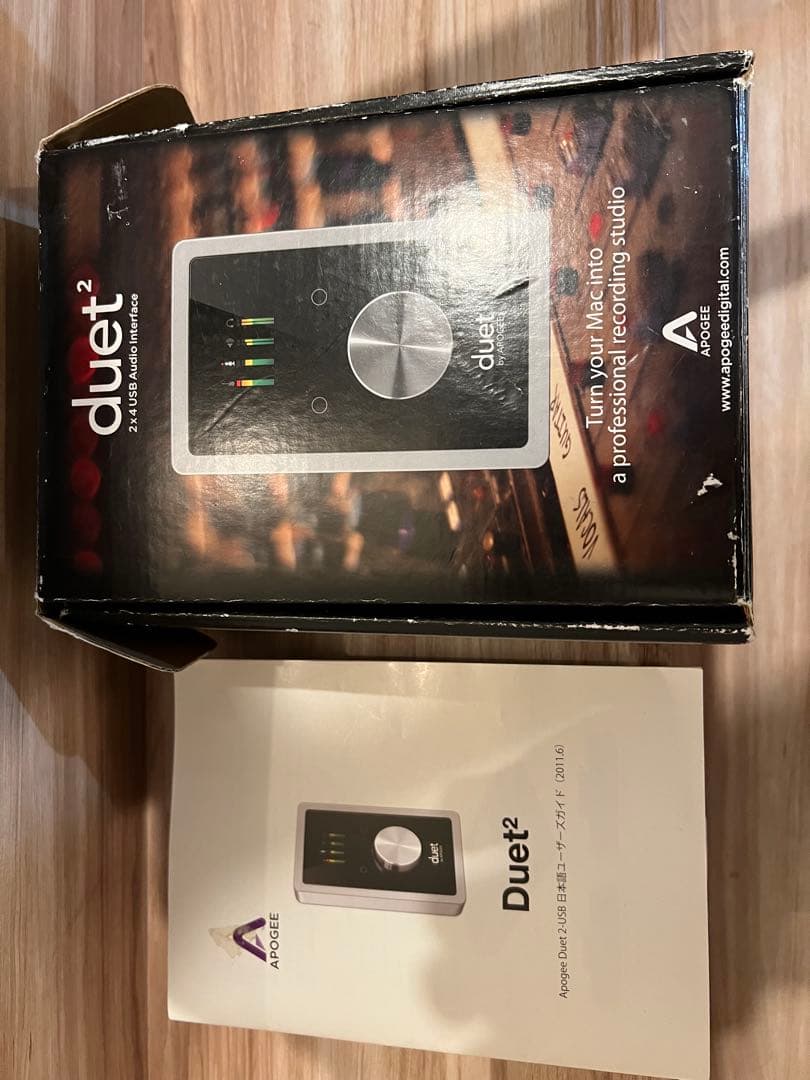 Apogee duet 2 オーディオインターフェイス