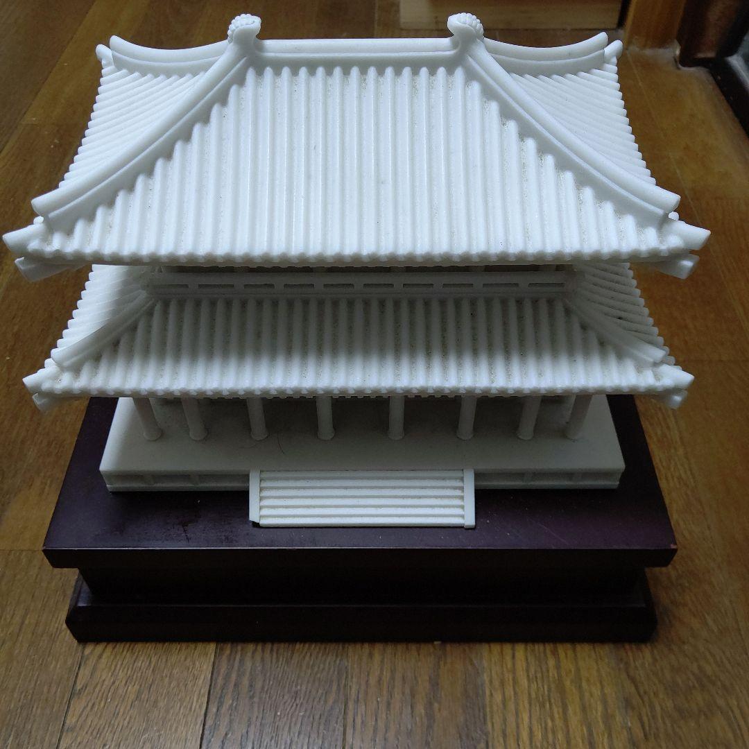 石製彫刻置物　検　神殿　大理石　オブジェクト　美術工芸