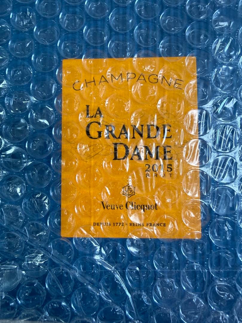 新品未開封 正規品 ヴーヴクリコ グランダム 2015 箱付