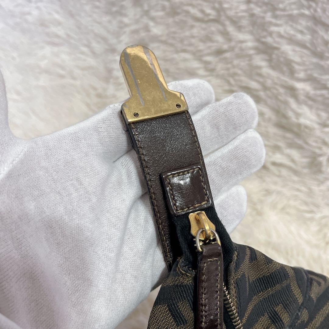 FENDI フェンディ ズッカ柄　ハンドバッグ　バニティバッグ　希少　レア