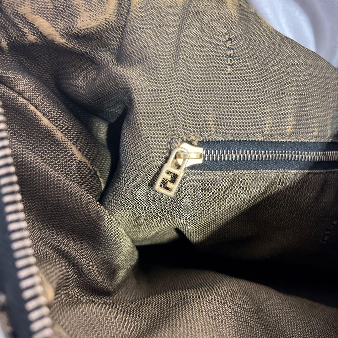 FENDI フェンディ ズッカ柄　ハンドバッグ　バニティバッグ　希少　レア