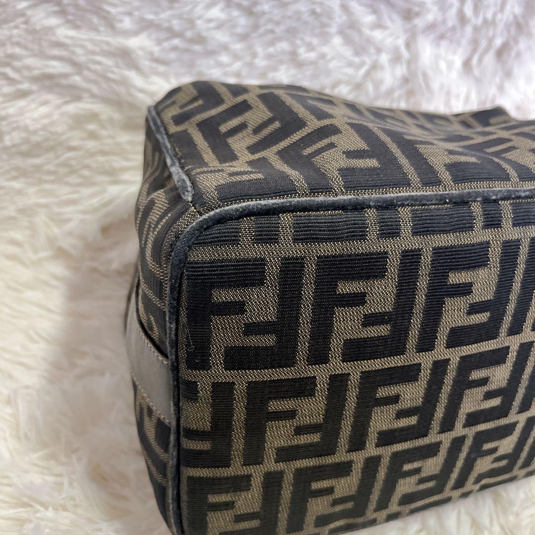 FENDI フェンディ ズッカ柄　ハンドバッグ　バニティバッグ　希少　レア