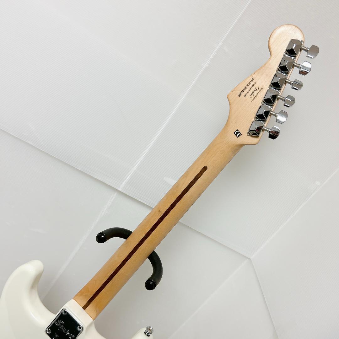 美品 Squier スクワイヤー Stratocaster ストラト ホワイト