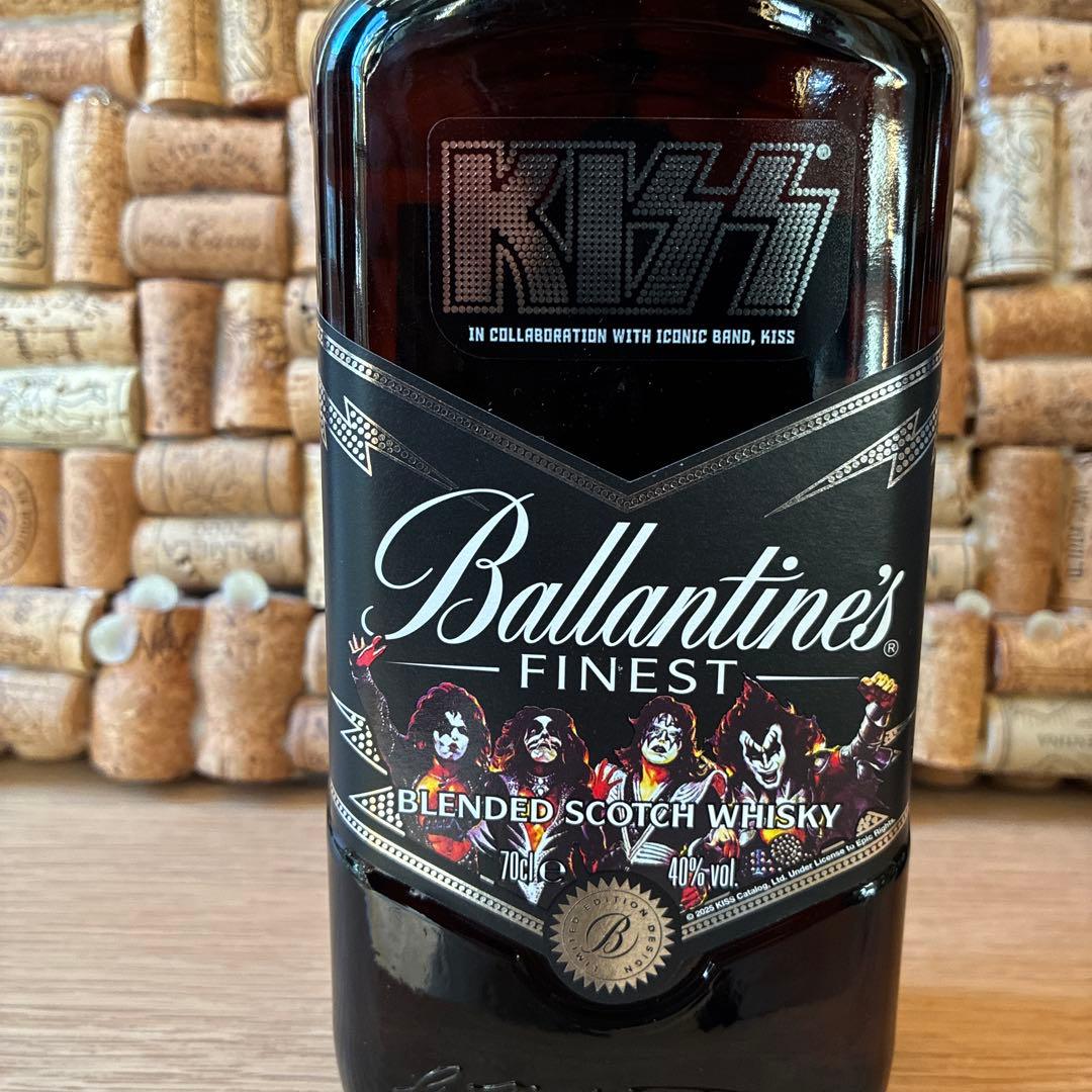 バランタイン Ballantine's KISS コラボウイスキー 4本