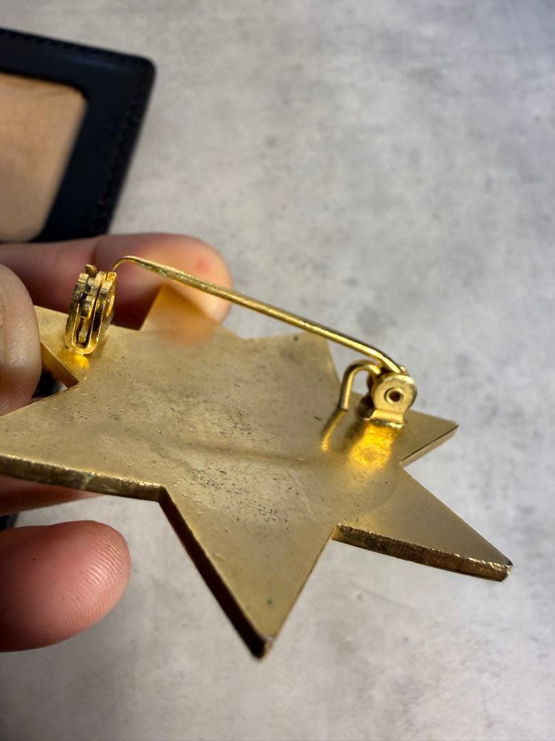 カリフォルニアハイウェイパトロール バッジ ホルダー付