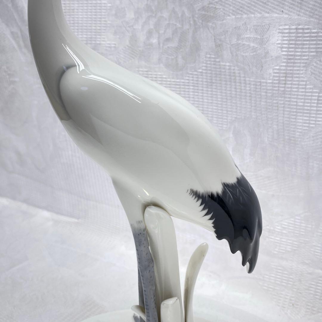 オールドノリタケ 丹頂 鶴 立ち鶴 フィギュリン 置物