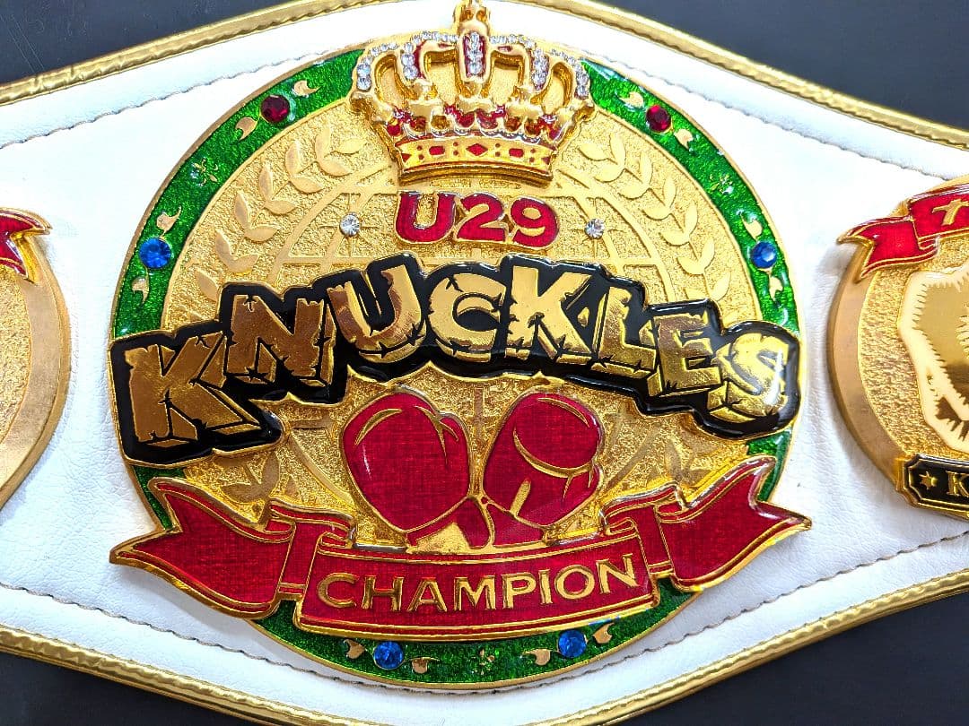 伝説の猛女。ち⇒わたし出品者被害者の1人様チャンピオンベルト 専用バック付き