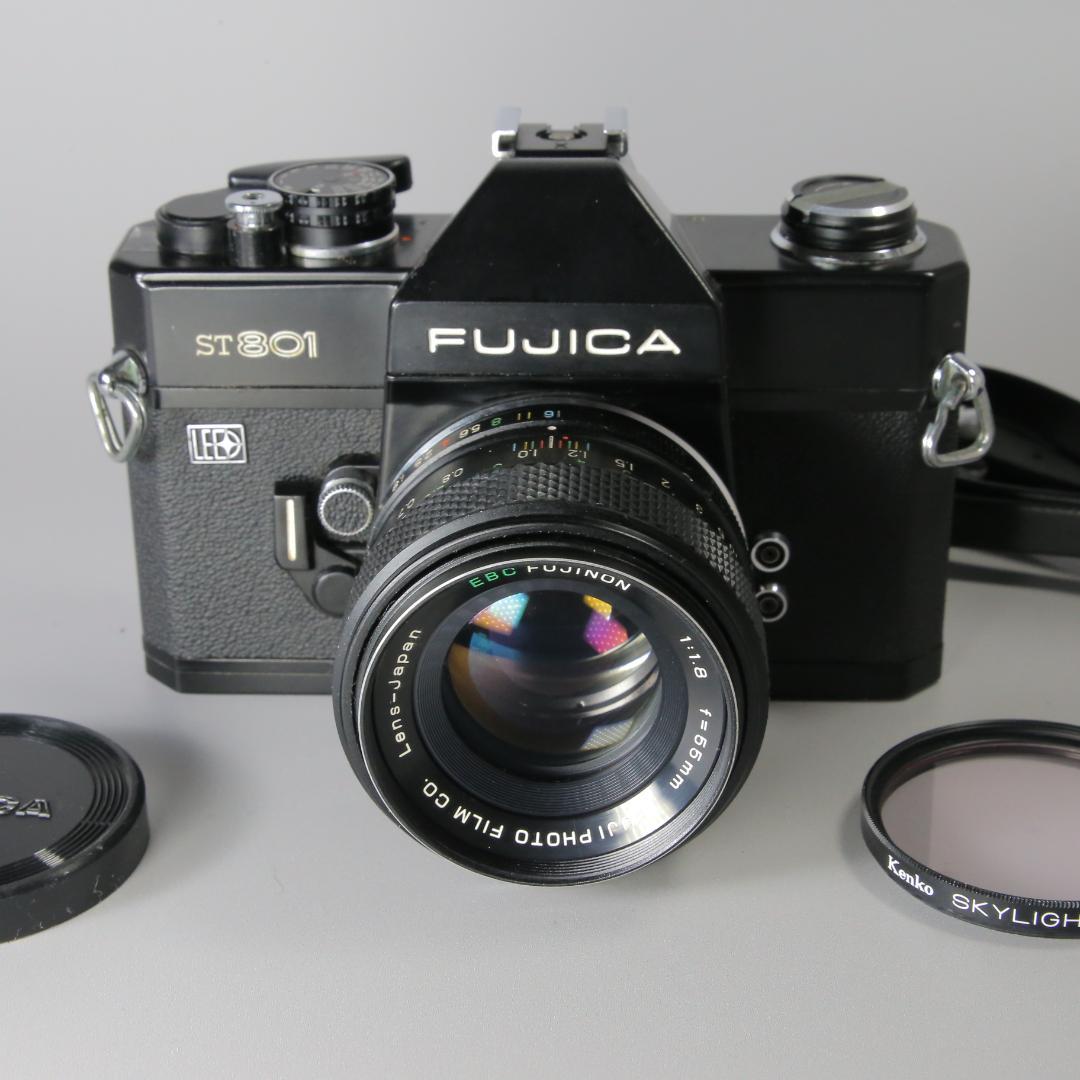☆完全動作☆美品☆FUJICA ST801　EBC　55ｍｍ　1.8　＃147