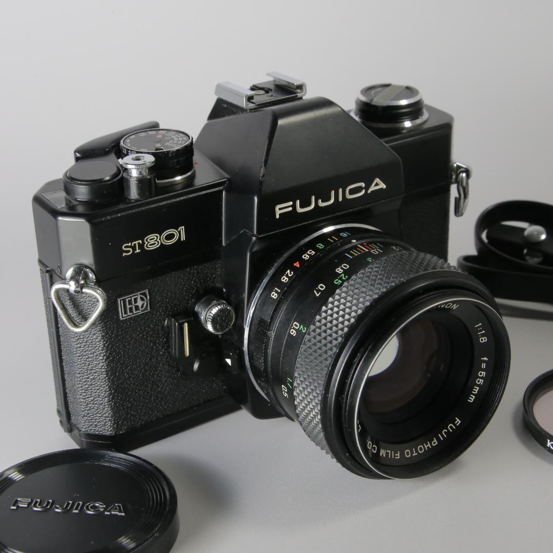 ☆完全動作☆美品☆FUJICA ST801　EBC　55ｍｍ　1.8　＃147