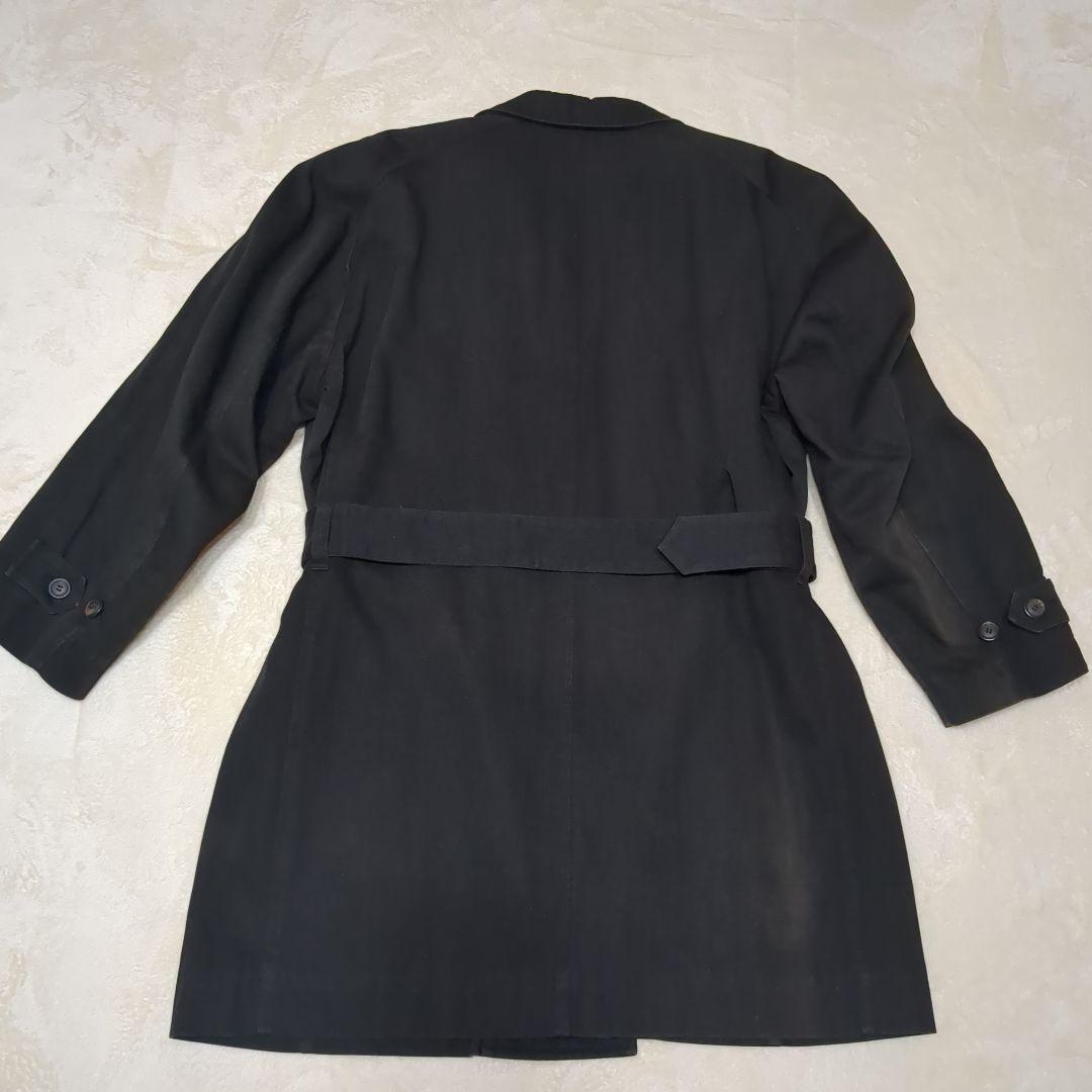 k*a様 ISSEY MIYAKE 　イッセイミヤケ　ベルト付き綿コート ブラッ