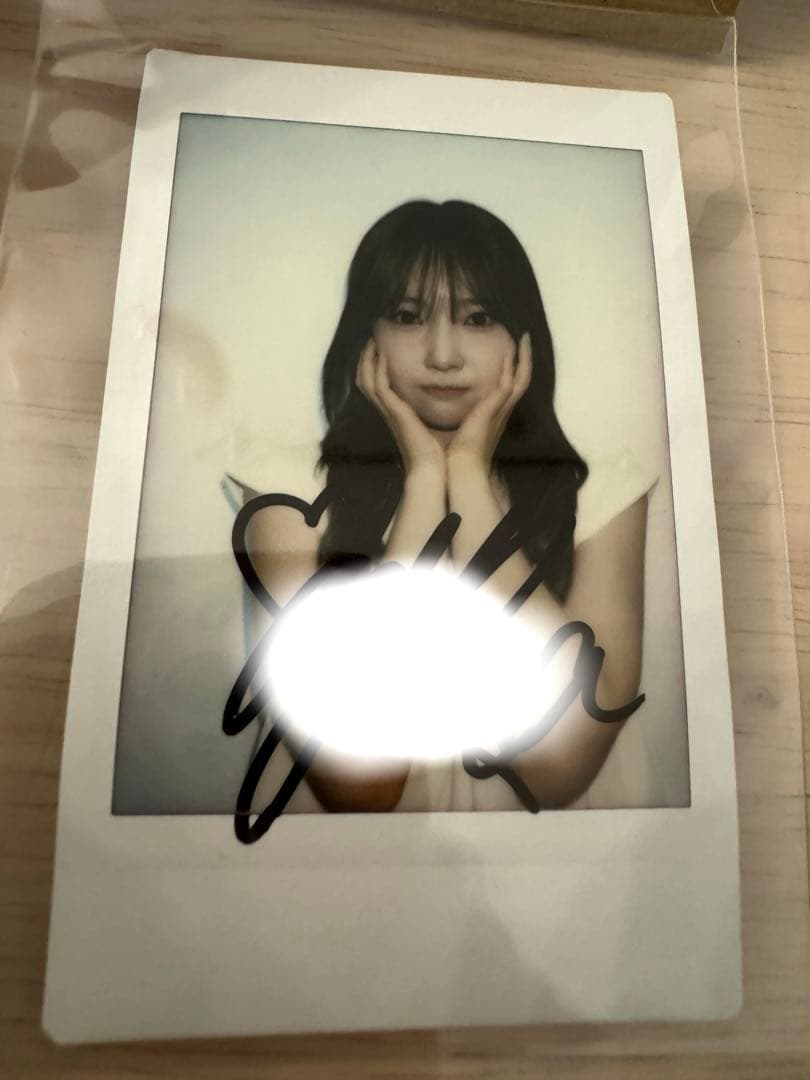 サイン入りチェキ　マユカ