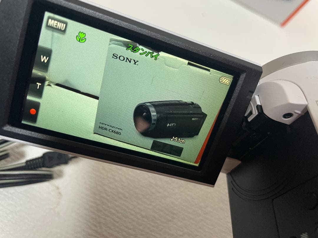 美品　Sony HDR-CX680 大容量　NP-FV100A　付 21年製