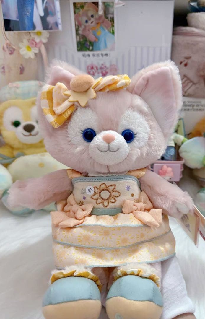 上海ディズニーランド❗️リーナベル カラフル　ぬいぐるみss②
