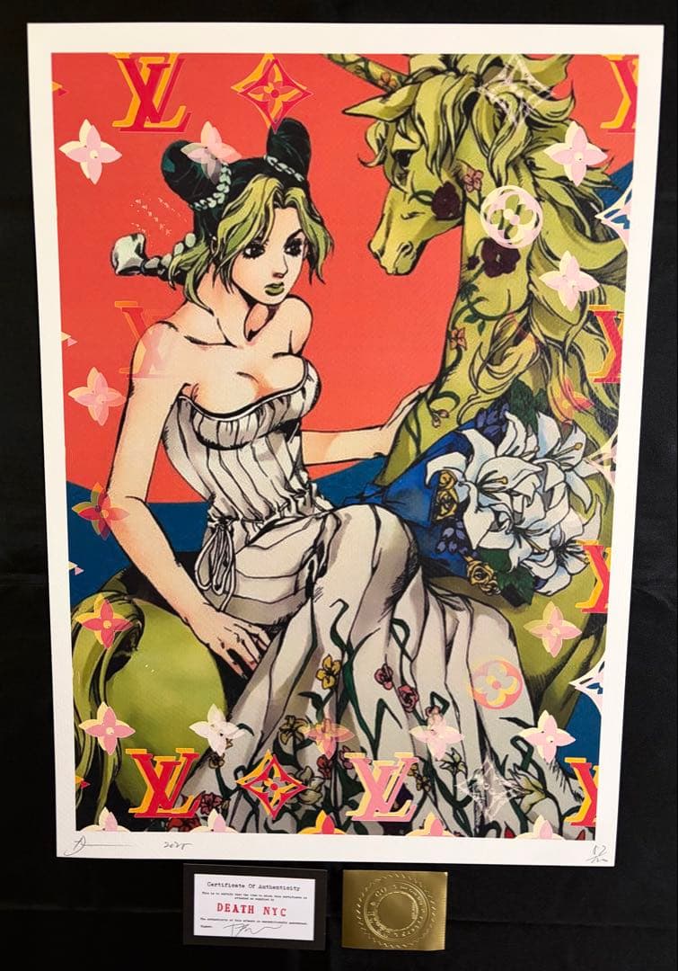 世界限定100枚 DEATH NYC アート ポスター jo01