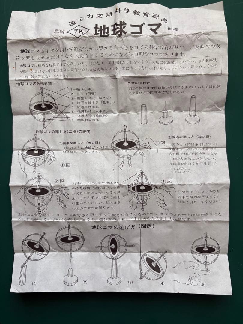 タイガー商会！地球ゴマ No.B