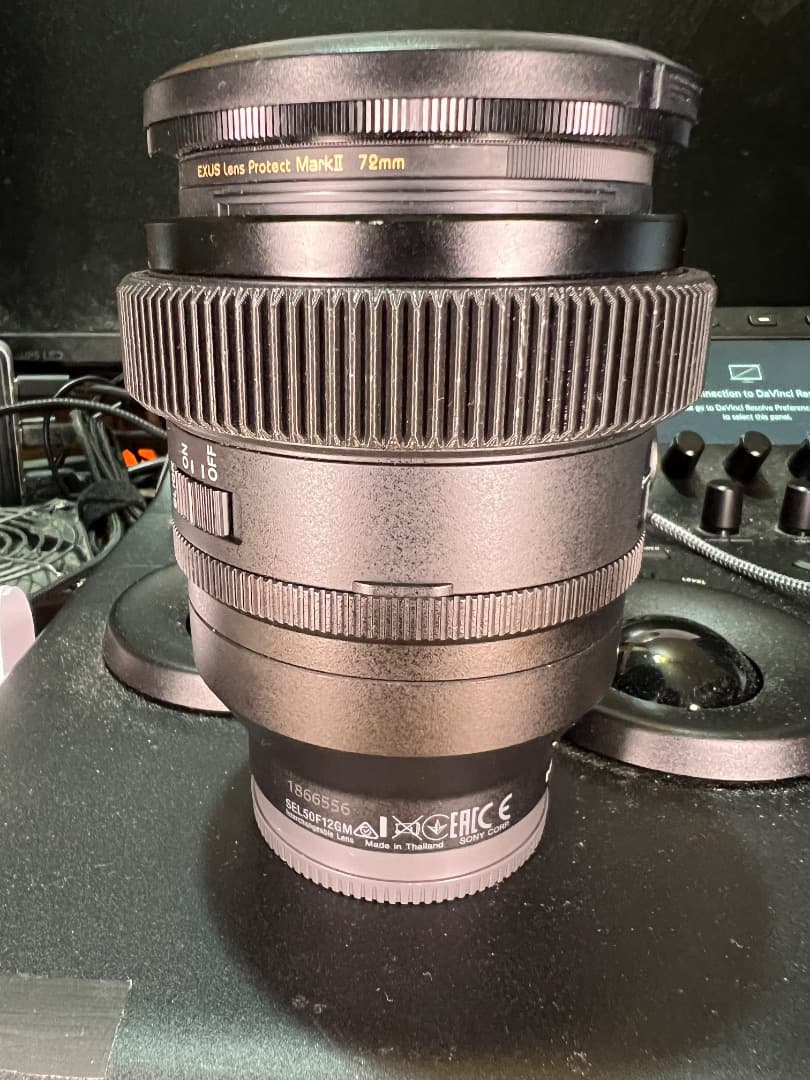 Sony FE 50mm F1.2 GM レンズ（フード欠品）