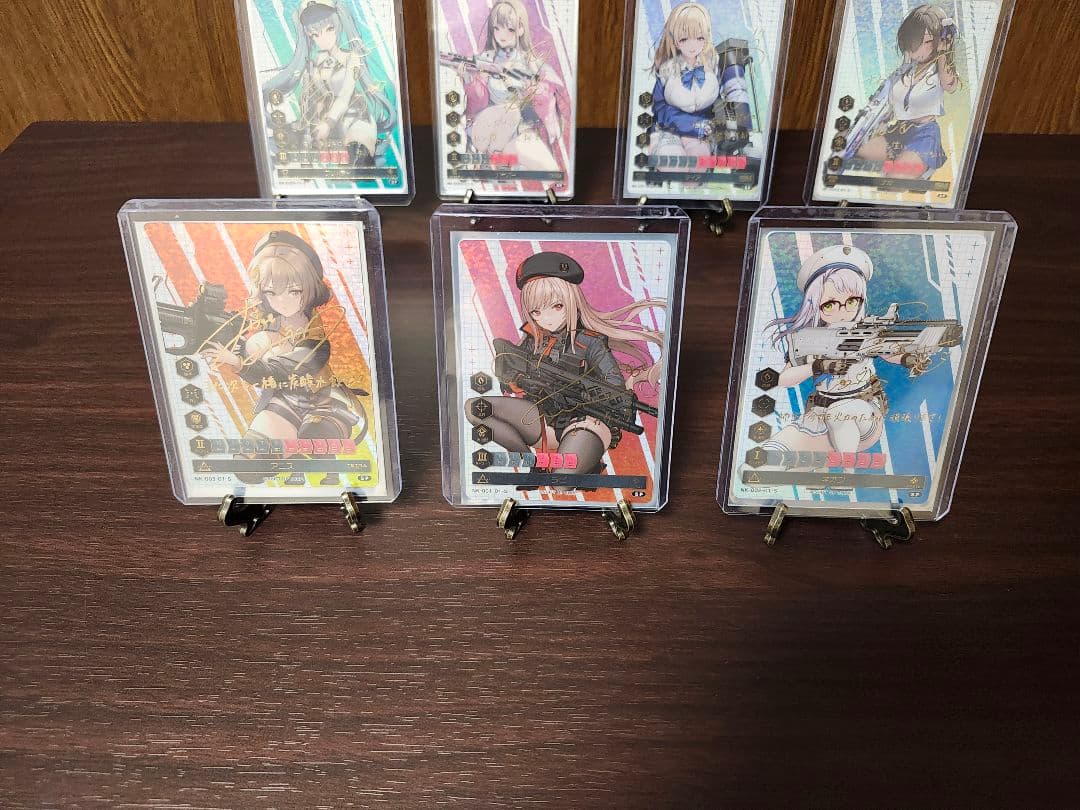 NIKKE DUEL ENCOUNTER 箔押しサインカード セット