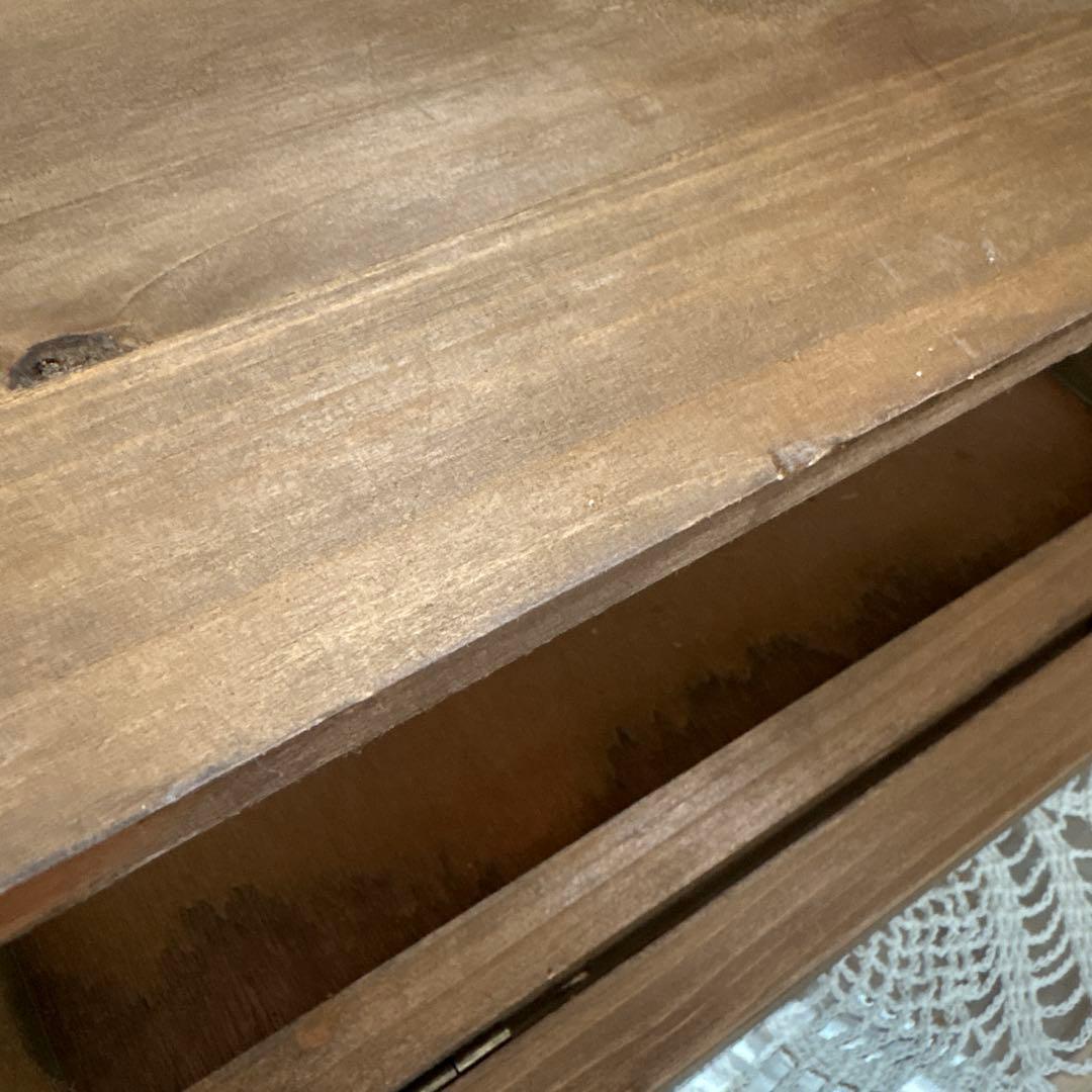 北欧　昭和レトロ　ヴィンテージ　木製ディスプレイケース