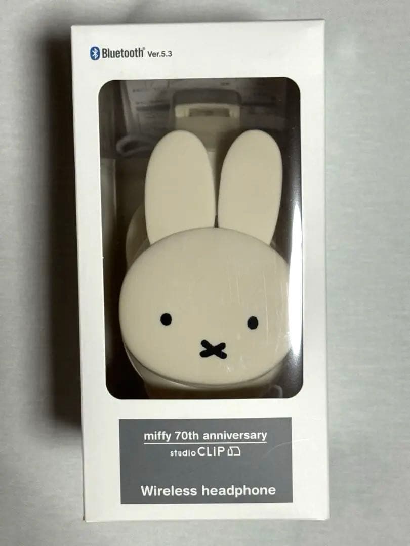 miffy 70th anniversary ワイアレス ヘッドホーン