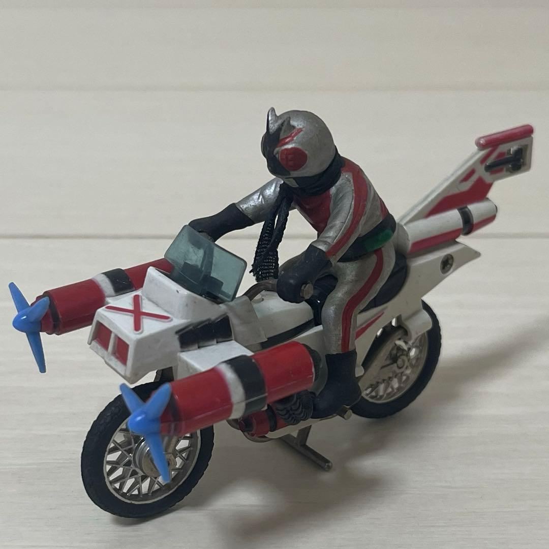 仮面ライダーX ポピニカ クルーザー バイク 当時物 ヴィンテージ