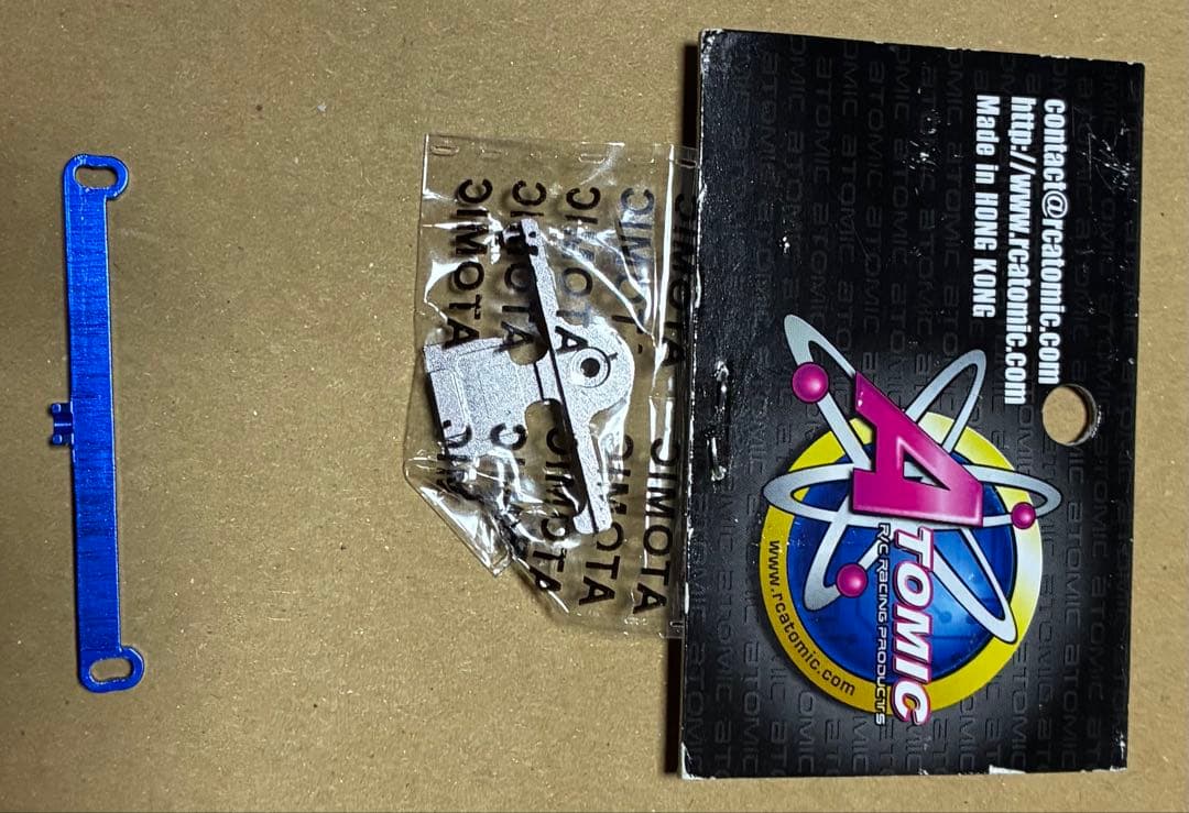 京商 ミニッツ F1 OP シャーシ・アルミタイロッドマウント、タイロッド