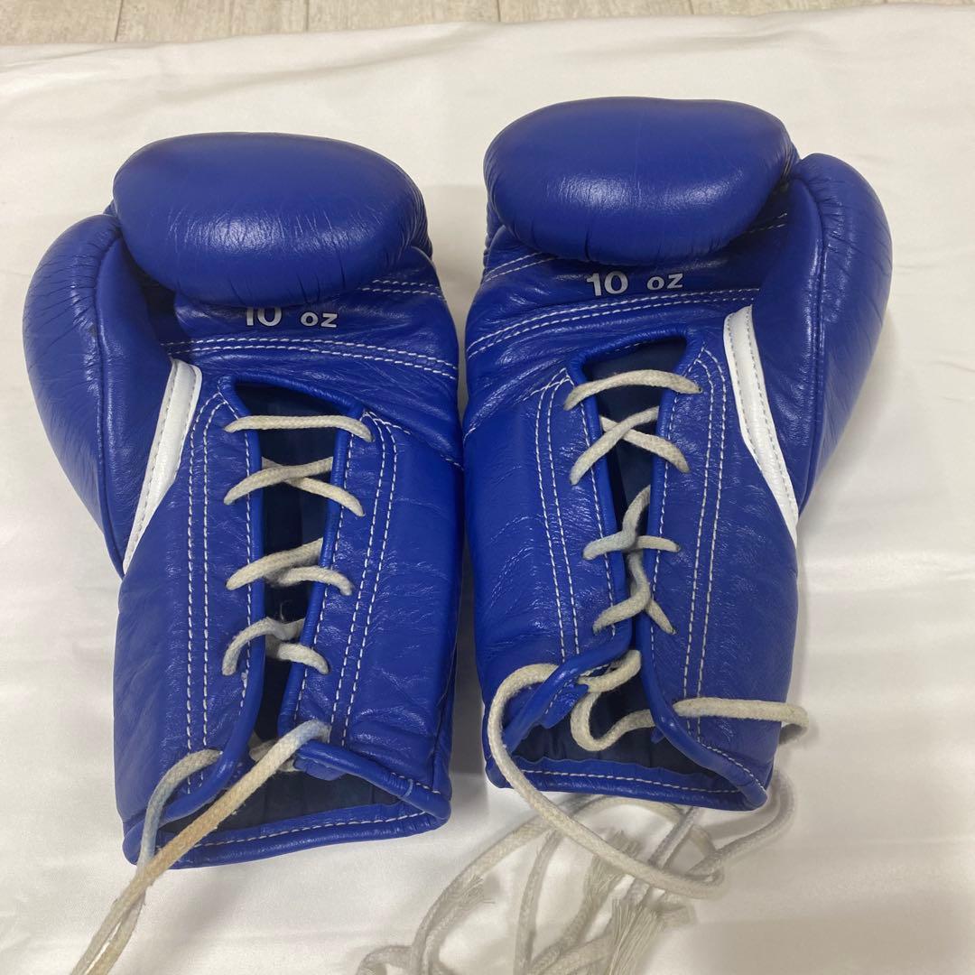 ウ*グ様 Winning ボクシンググローブ 10oz 青ひも式