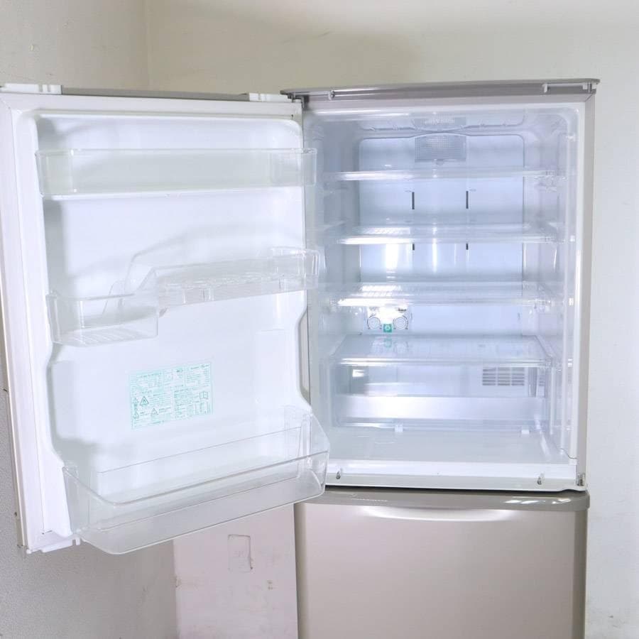 シャープ 350L 3ドア冷蔵庫 SJ-W352D-N 2018年 どっちもドア