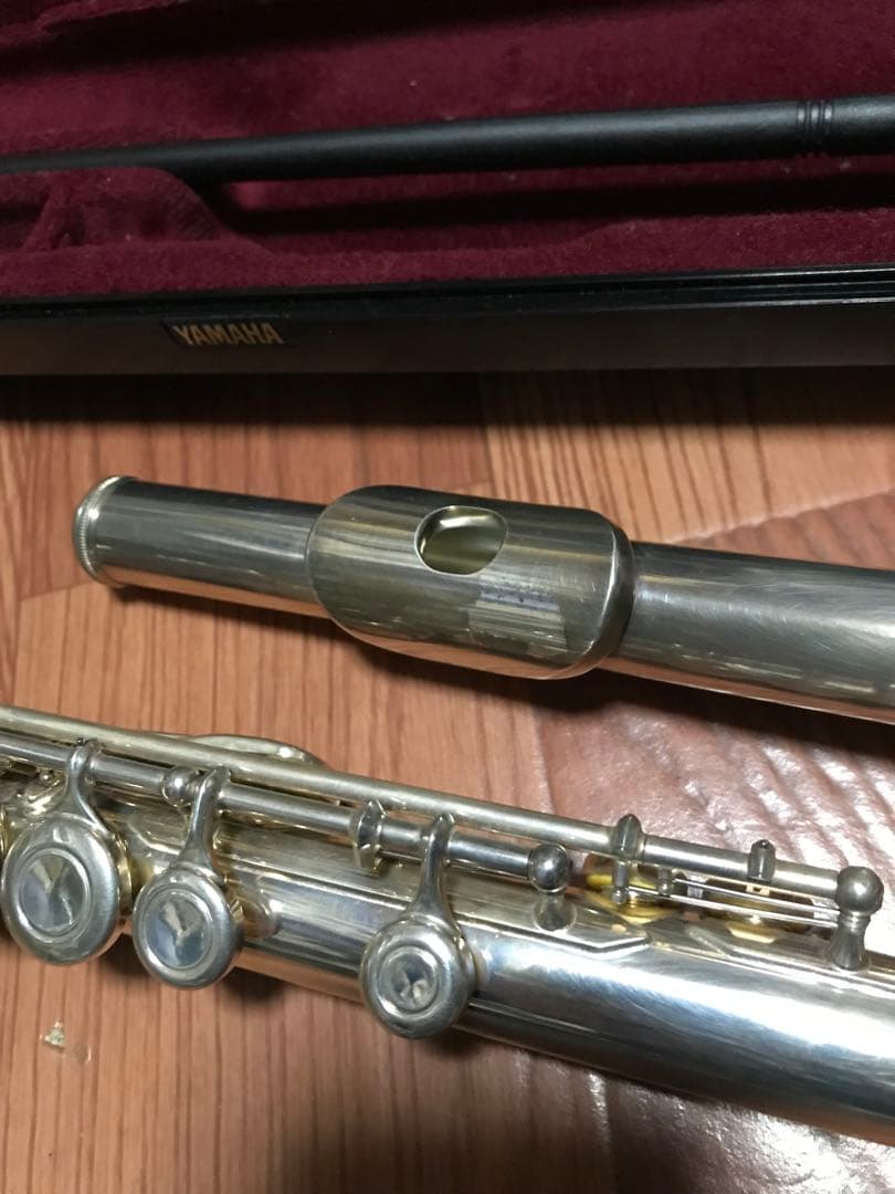 YAMAHA ヤマハ 211SII フルート シルバー ケース バッグ付き