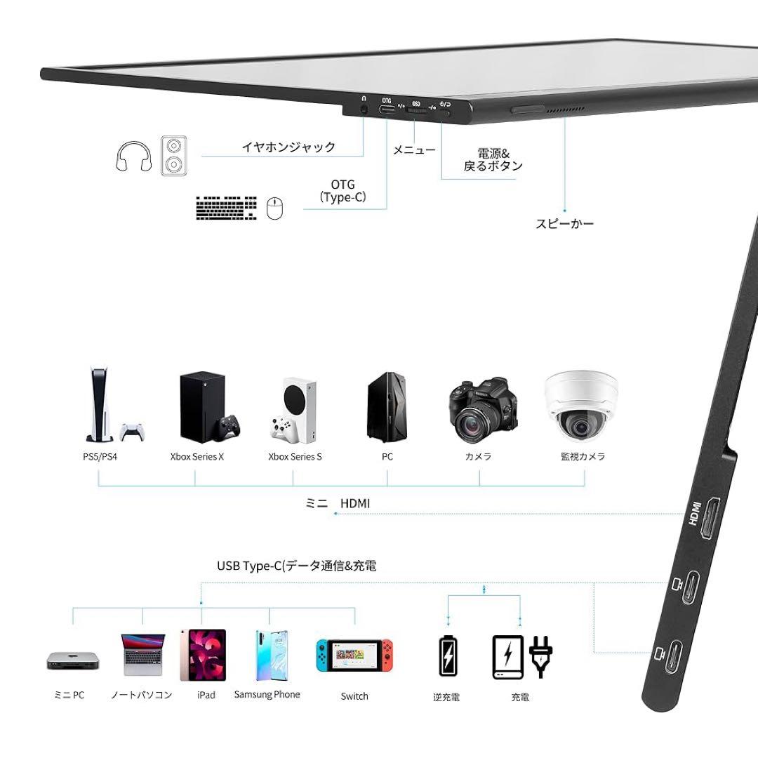 Intehillモバイルモニター15.6インチ　P15NF