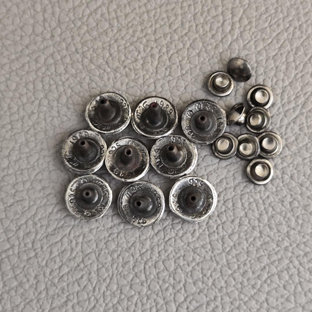 CHROME HEARTS クロムハーツ フローラルボタン スモール 9個