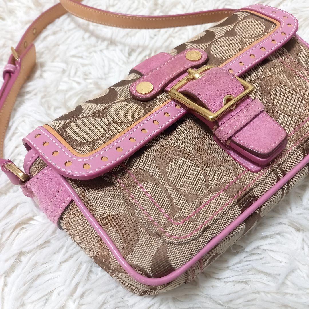 COACH　1485　y2k　Soho　Shoulder bag　PINK